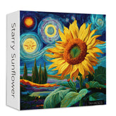 Starry Sunflower Jigsaw Puzzle 1000 Pieces